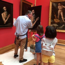 Artist at work (National Gallery)