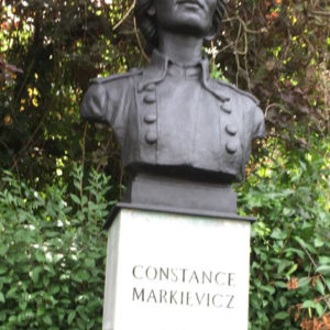 Constance Markievicz bust (Stephens Green)